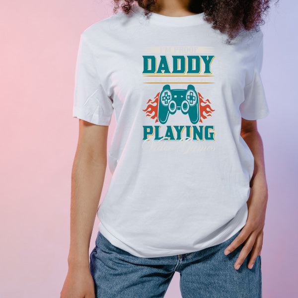 "I'm Proof Daddy Didn't Game All Day" Unisex T-Shirt | Equestrian Apparel