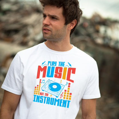 Play The Music T-Shirt | Unisex | Ideal for Music Lovers