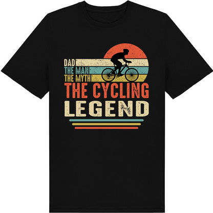 Dad: The Cycling Legend T-Shirt | Bicycle Adventures Collection