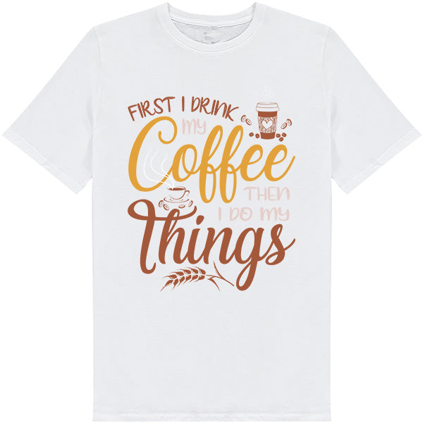 Unisex Coffee Lover T-Shirt | Equestrian Style & Comfort