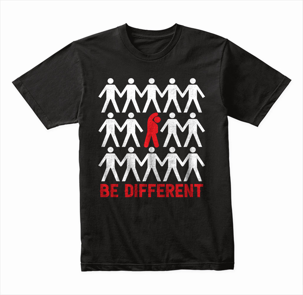 "Be Different" Unisex T-Shirt | Motivational Equestrian Apparel