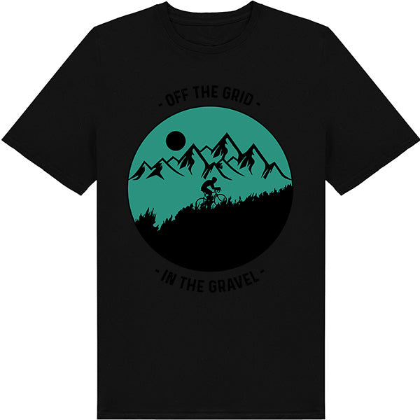 Off The Grid Gravel T-Shirt | Ideal for Bicycle Adventures