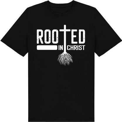 Rooted In Christ Unisex T-Shirt | Christian Equestrian Apparel