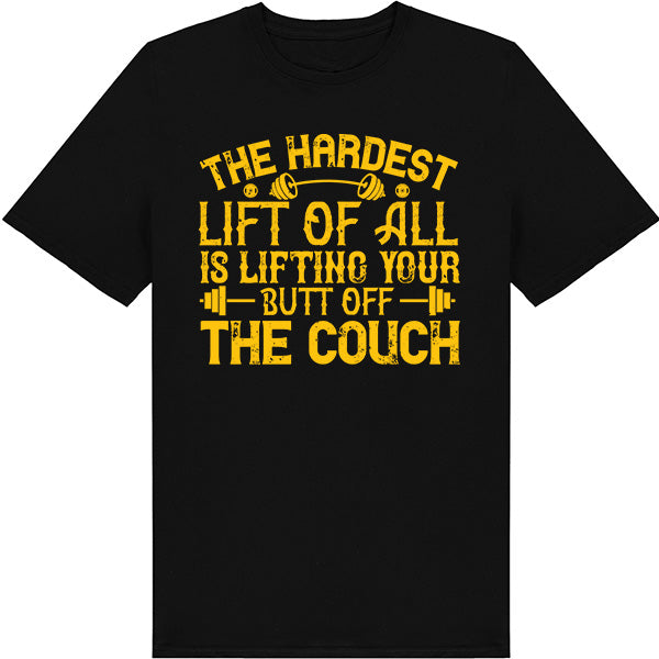 Hardest Lift T-Shirt | Unisex Fitness Tee | Equestrian Apparel