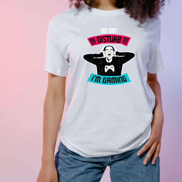 Do Not Disturb I'm Gaming T-Shirt | Premium Equestrian Apparel