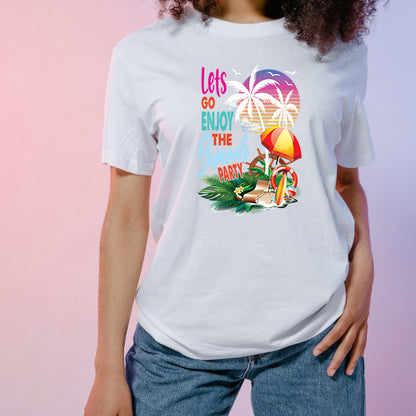 Let's Go Enjoy The Summer Party T-Shirt | Unisex | Summer Series