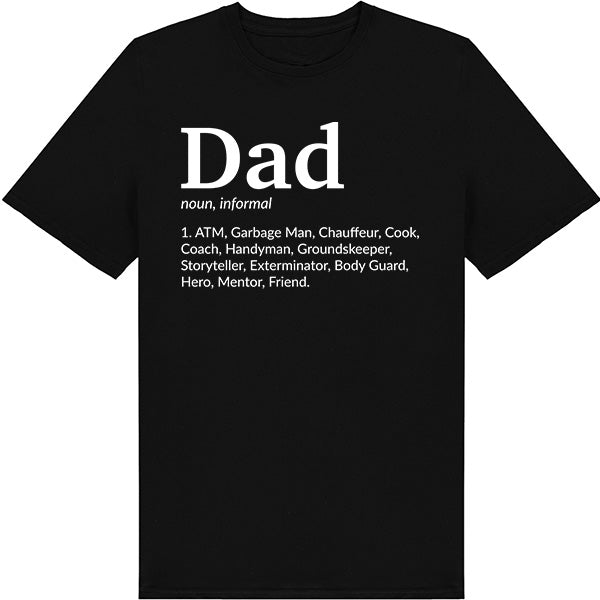 Dad Noun Unisex T-Shirt | Equestrian Dad's Favorites