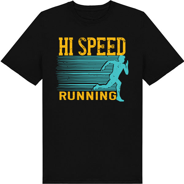 High-Speed Running Unisex T-Shirt | Equestrian Runner's Edition