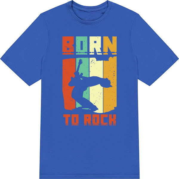 "Born To Rock" Unisex T-Shirt | Ideal for Music Lovers