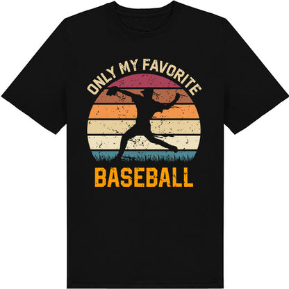 "Only My Favourite Baseball" Unisex T-Shirt | Equestrian Style