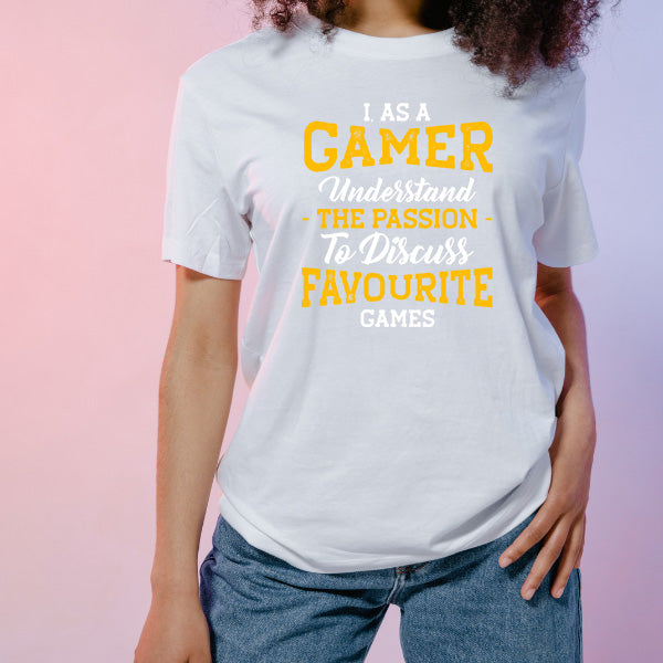 Unisex Gamer T-Shirt | Premium Gaming Gear for Equestrians