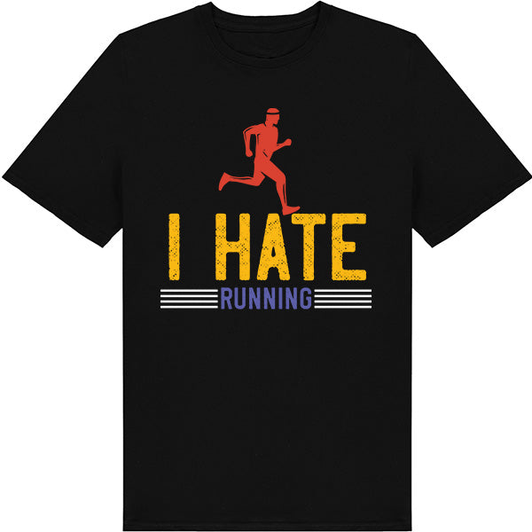 "I Hate Running" Unisex T-Shirt | Equestrian Apparel