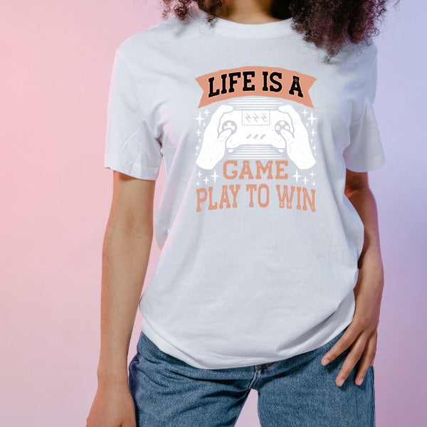 "Life Is A Game" Unisex T-Shirt | Premium Equestrian Apparel