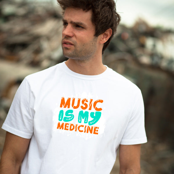 "Music Is My Medicine" Unisex T-Shirt | Equestrian Apparel