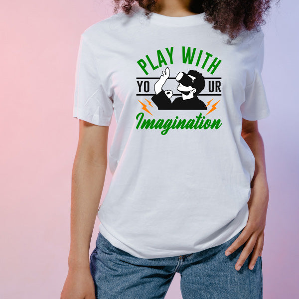 "Play With Your Imagination" Unisex T-Shirt | Equestrian Apparel