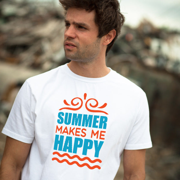 "Summer Makes Me Happy" Unisex T-Shirt | Equestrian Apparel