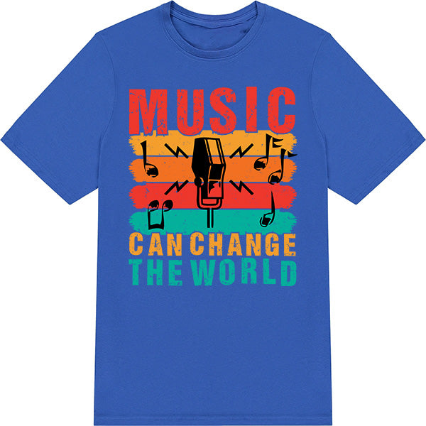 Music Can Change The World V2 T-Shirt | Unisex & Stylish