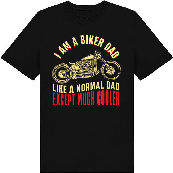 Biker Dad Unisex T-Shirt | Dad's Favorites Collection