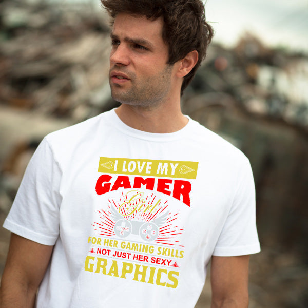 "I Love My Gamer" Unisex T-Shirt | Premium Gaming Apparel