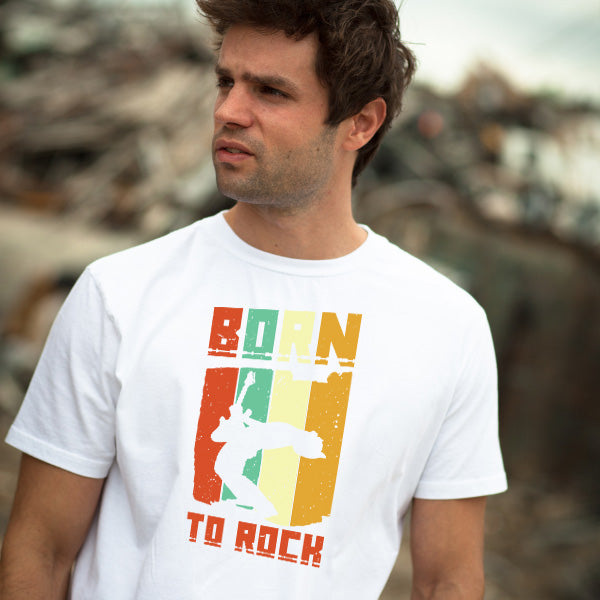 "Born To Rock" Unisex T-Shirt | Ideal for Music Lovers