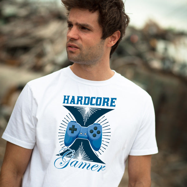 Hardcore Gamer Unisex T-Shirt | Premium Equestrian Apparel