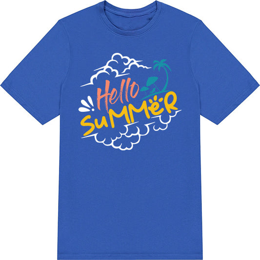 Hello Summer V4 Unisex T-Shirt | Summer Series Collection