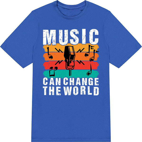 Music Can Change The World V3 T-Shirt | Unisex & Stylish