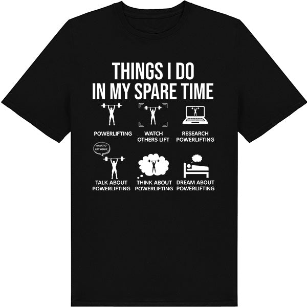 "Things I Do In My Spare Time" Unisex T-Shirt | Equestrian Apparel