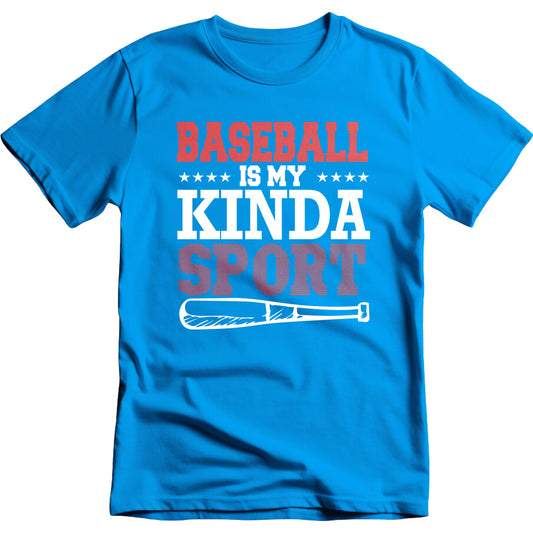 "Baseball Is My Kinda Sport" Unisex T-Shirt - Shop Now