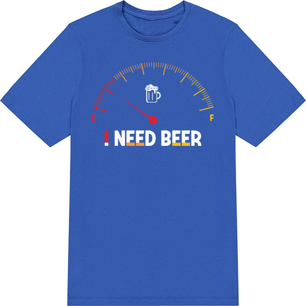 "I Need Beer" Unisex T-Shirt | Equestrian & Beer Lovers