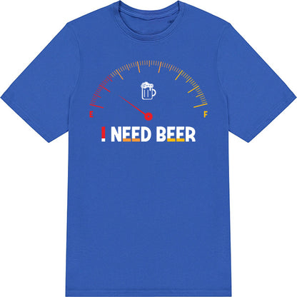 "I Need Beer" Unisex T-Shirt | Equestrian & Beer Lovers