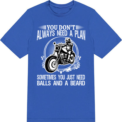 Bold Unisex T-Shirt for Motorbike Riders - Shop Now