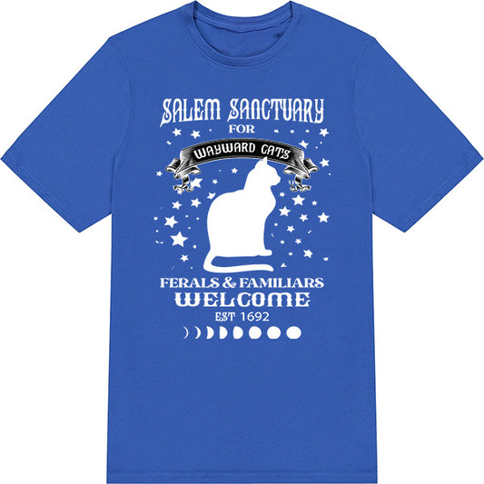 Salem Sanctuary Cats Unisex T-Shirt | Summer Collection