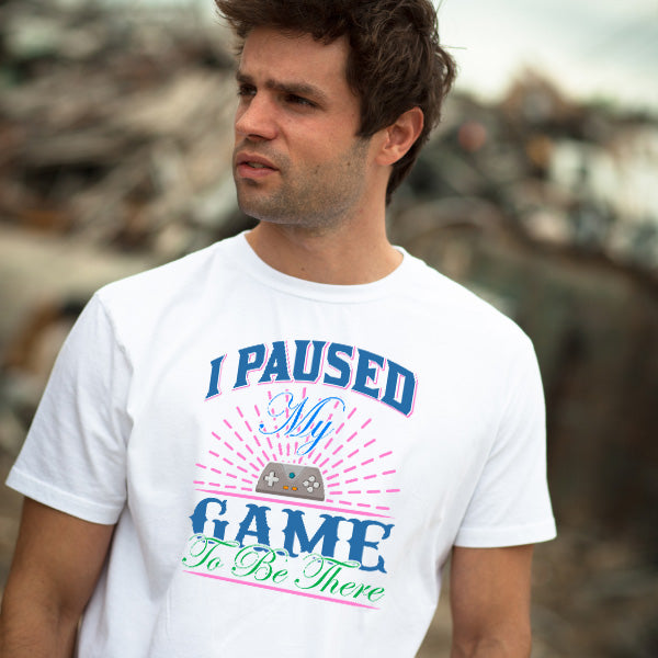 "I Paused My Game To Be There" T-Shirt | Premium Equestrian Apparel