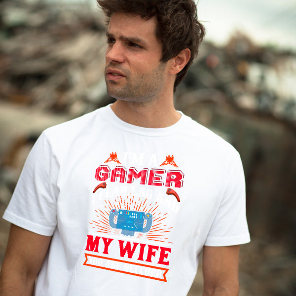 Gamer My Wife Unisex T-Shirt | Premium Gaming Apparel