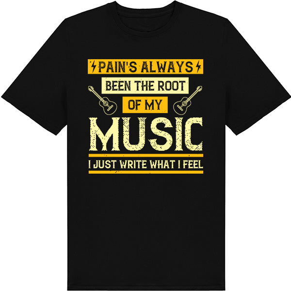 Pain's Root Music T-Shirt | Perfect for Music Lovers