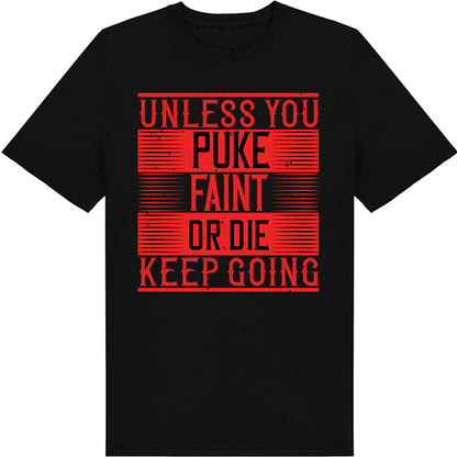 "Keep Going" Unisex T-Shirt | Equestrian Fitness Apparel