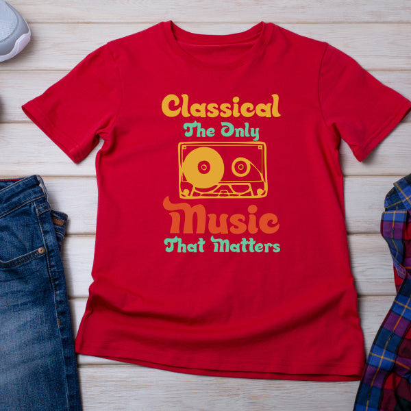 Classical Music Lover Unisex T-Shirt - Equestrian Style