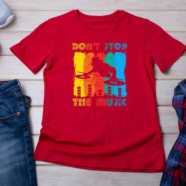 "Don't Stop The Music" Unisex T-Shirt | Equestrian Apparel