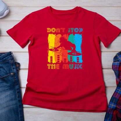 "Don't Stop The Music" Unisex T-Shirt | Equestrian Apparel