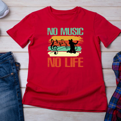 "No Music No Life" Unisex T-Shirt | Ideal for Music Lovers