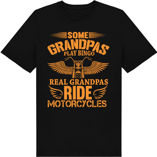 Grandpas Ride Motorcycles T-Shirt | Perfect for Bikers