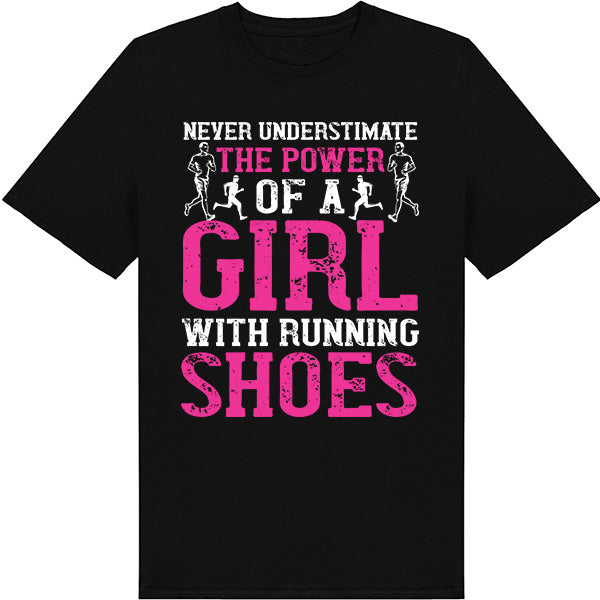 Unisex Runner's T-Shirt - Empowering Girls in Running