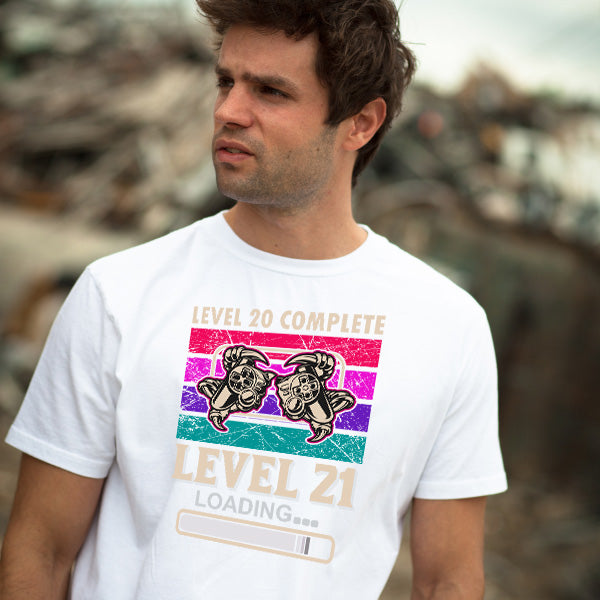 Level 20 Complete T-Shirt | Premium Unisex Gaming Apparel