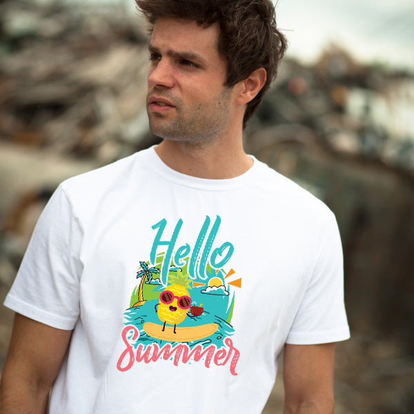 Hello Summer V3 Unisex T-Shirt | Equestrian Summer Series