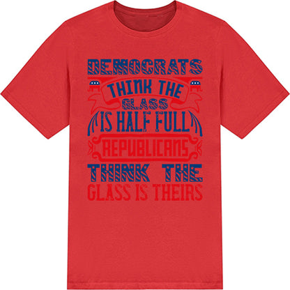 Unisex Political Statement T-Shirt - Democrats vs Republicans