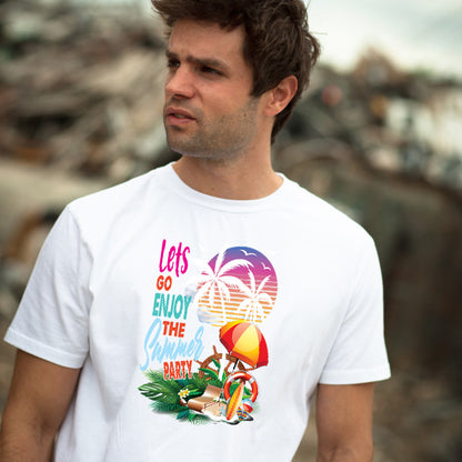 Let's Go Enjoy The Summer Party T-Shirt | Unisex | Summer Series