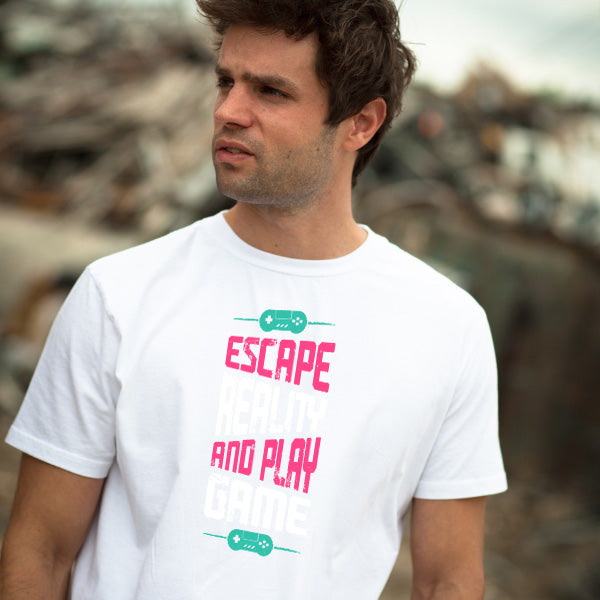 Escape Reality T-Shirt | Premium Unisex Gaming Apparel