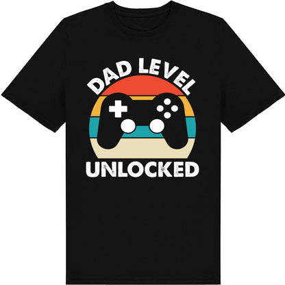 Dad Level Unlocked T-Shirt | Equestrian Dad's Collection