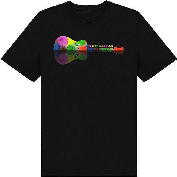 "Music Mode On" Unisex T-Shirt | Ideal for Music Lovers